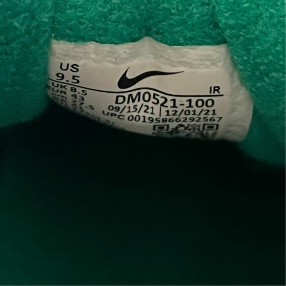 Nike Air Trainer 1 OG Chlorophyll 1987 Mens Size 9.5 Gray main image 13